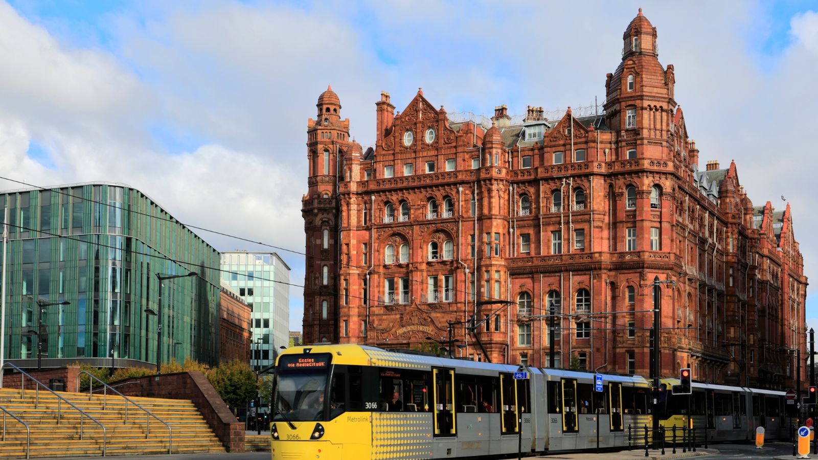 The Midland Hotel in Manchester City Centre.