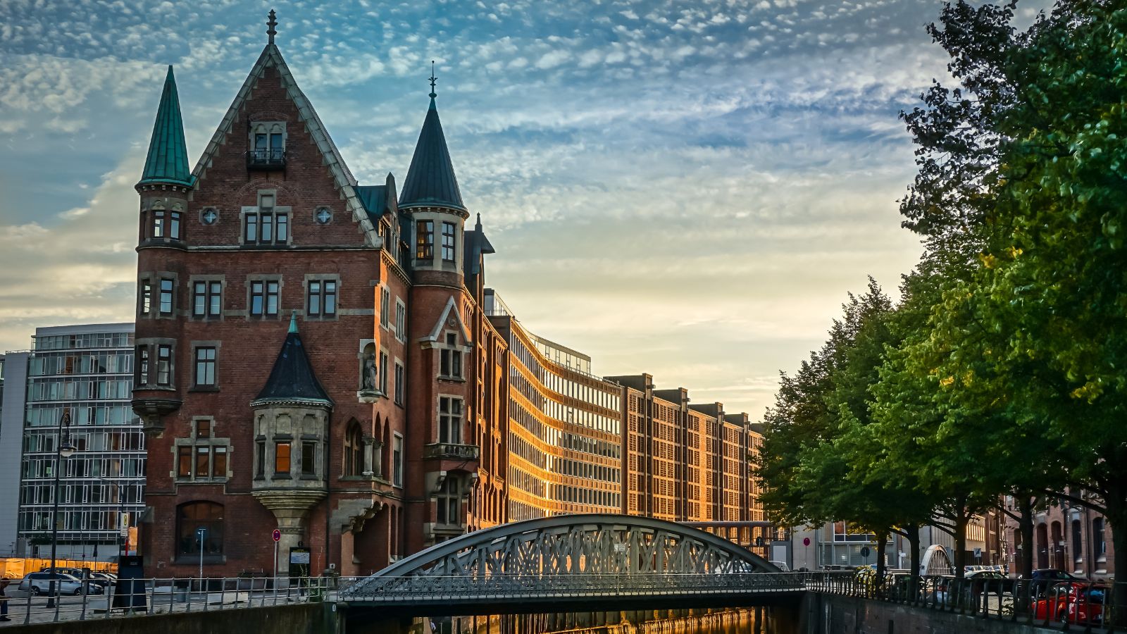 Apartments in Hamburg.