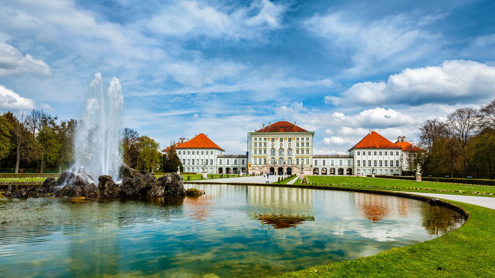 Nymphenburg Palace in Munich, Germany.