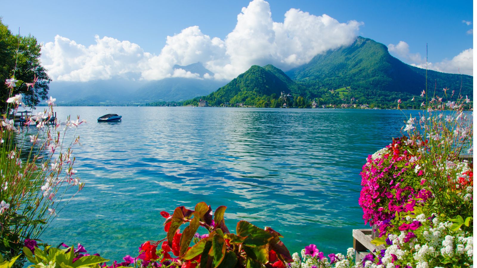 Lake Annecy in France.