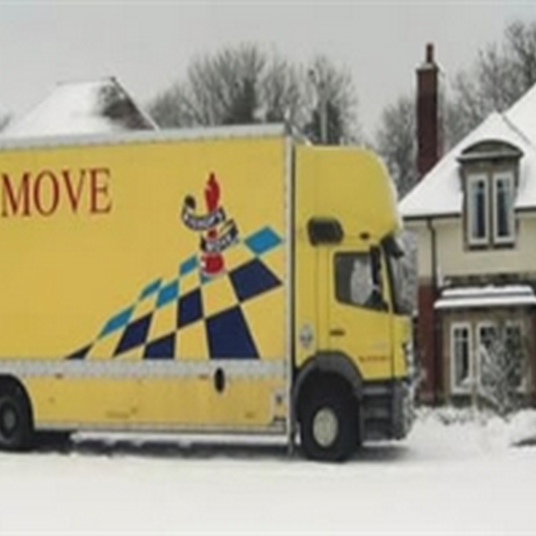 There's "snow" business as moving house